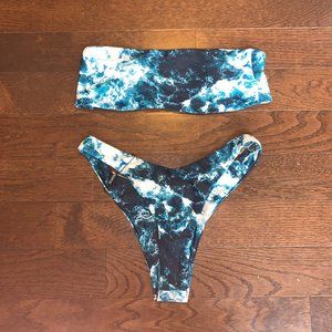 Ocean Print Bikini